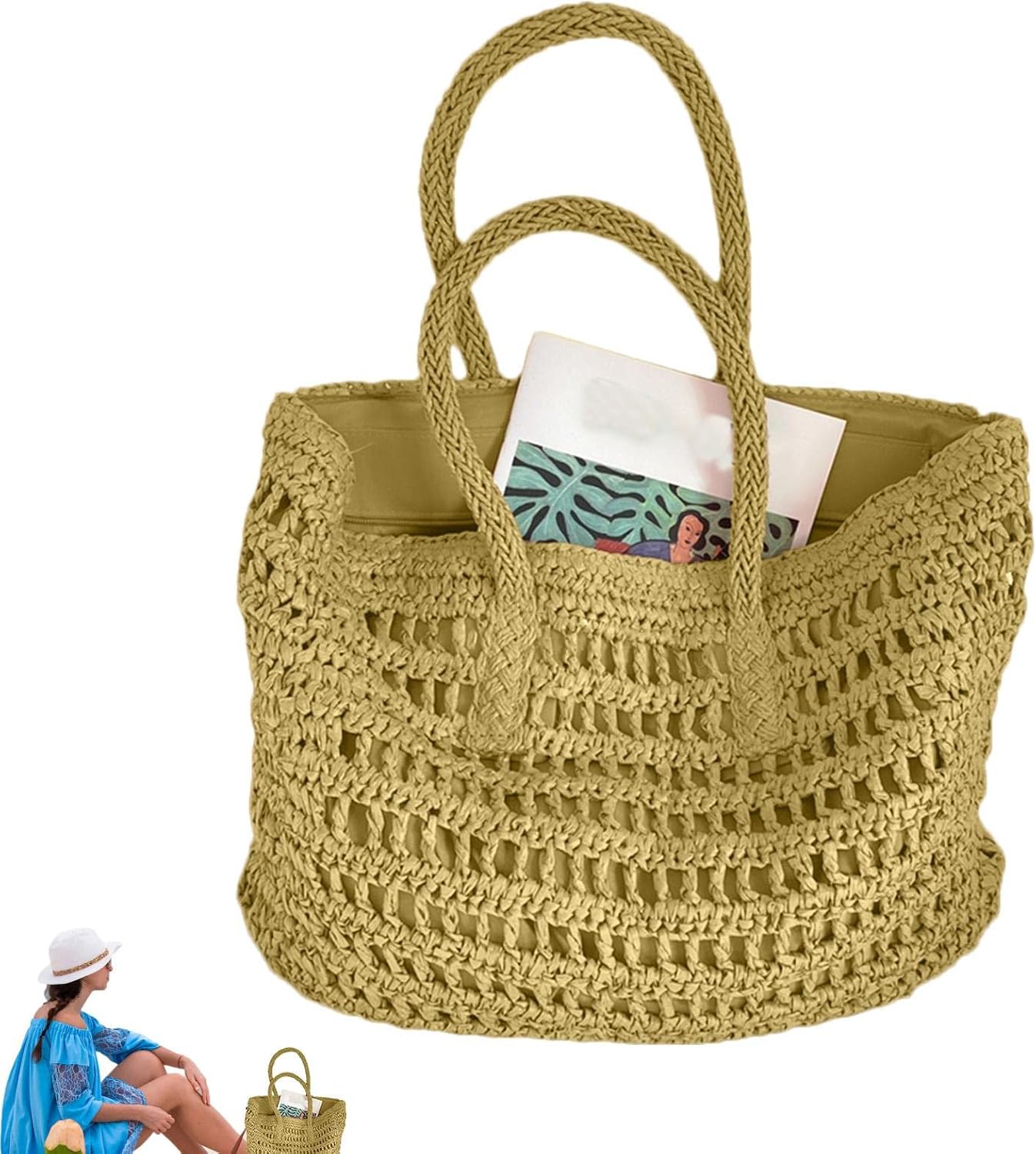 銀座ヨシノヤメッシュレザーバッグ編み込みハンドバッグ 極美品 銀座